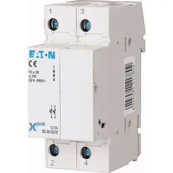 Elektronická součástka EATON Odpínač C10-SLS/32/2-L pojistkový 112227
