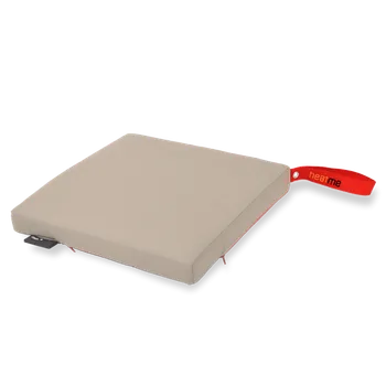Podsedák Vyhřívaný podsedák HEATME Classic -písková 40x40x4 cm, bateriový