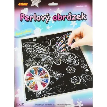 Dětské zboží Perlový obrázek - motýlci