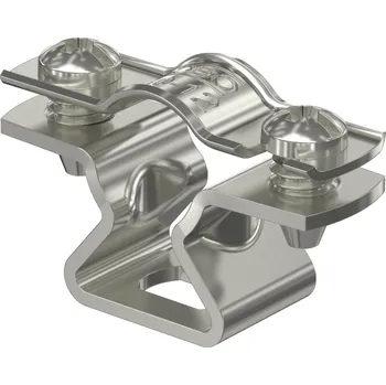 kabelová chránička OBO BETTERMANN Distanční příchytka, s připojovacím závitem M6, 10-12mm, Nerez ocel, materiál 1.4307, A2, 1.4301 typ ASL 733 12 A2 1362978