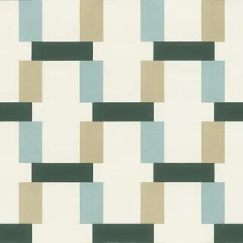 Tapeta Vliesová tapeta geometrická - béžová, zelená 868821 / Tapety na zeď Symphony (0,53 x 10,05 m) Rasch