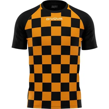 fotbalový dres givova Dama M oranžová/černá 0110