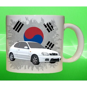 hrnek s Daewoo Lanos 550 ml (hrneček s osobním autem )