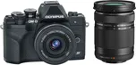 Olympus OM-D E-M10 mark IV DZ 14-42 EZ / 40-150 R černý