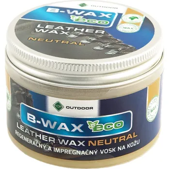 Autovosk Impregnační vosk na kůži B-WAX 125ml bezbarvý (Regenerační/impregnační vosk s obsahem včelího, lanolinového a karnaubského vosku)