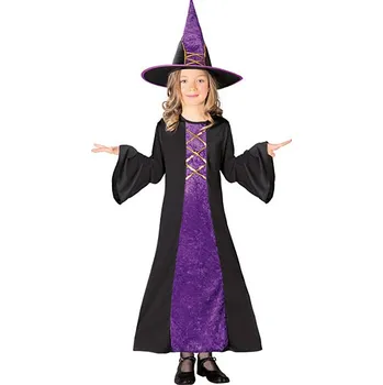 Karnevalový kostým Fiestas Guirca Kostým čarodějnice fialový - věk 10 - 12 roků - 142 - 148 cm