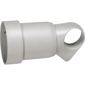 Elektrická vidlice Spojka LEGRAND 50425 16A s ouškem šedá 050425