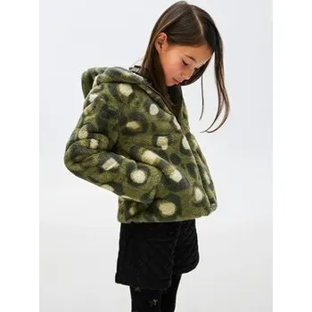 Dětská móda Mayoral Kožešina 7.409 Zelená Regular Fit 14Y