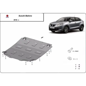 Kryt motoru Kryt pod motor SUZUKI SWIFT V (AZ) - Plech - 8595698043962