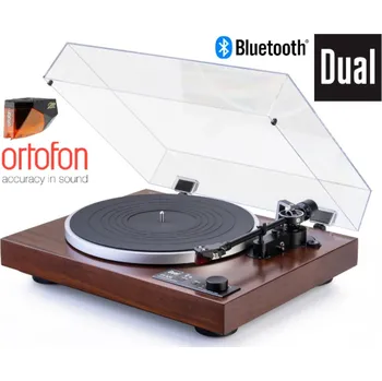 Gramofon Dual CS 529 Walnut + Ortofon 2M BRONZE (Audiofilský dálkově ovládaný plně automatický gramofonový přístroj pro náročné posluchače.)