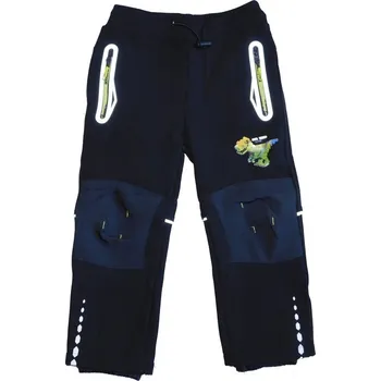 Chlapecké softshellové kalhoty zateplené Kugo HK5515, černé