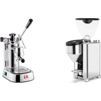 Kávovar La Pavoni Professional Lusso + Rocket Espresso GIANNINO, chrome…