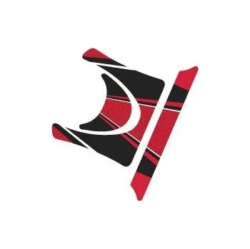 Ochranné nálepky na "brýle" PUIG RADIKAL 6911R červená