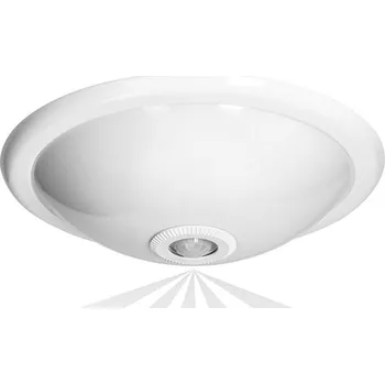 Svítidlo s detektorem pohybu PIR, stropní, ROVO PC, 2x 40W