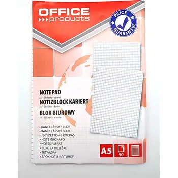 Zápisník PBS Connect Polska Kancelářský blok A5, čtverečkovaný, 50 listů