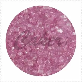 Čokoláda Cukrové krystalky malé růžové ,50g