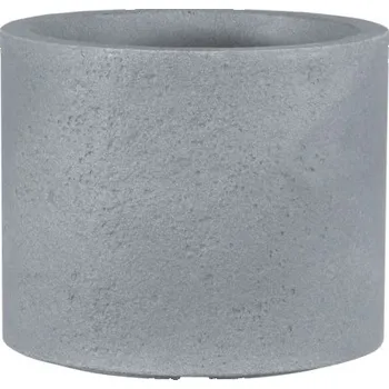Květináč Květináč plastový Geli Rondo 29 x 29 x 24,5 cm světlý beton