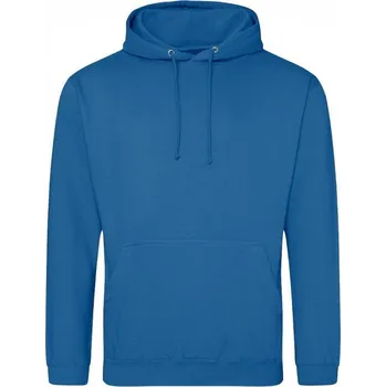 Pánská mikina Pánská klokanka Just Hoods s dvojitou kapucí Barva: modrá tropická, Velikost: M JH001