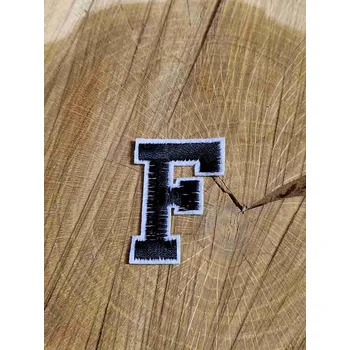 Textilní nažehlovací páska Nažehlovačka písmeno F