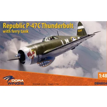 Plastikový model 1/48 Republic P-47C Thunderbolt Ferry tank