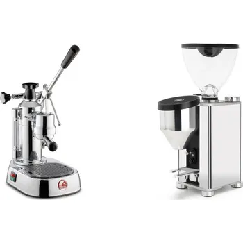Kávovar La Pavoni Europiccola Lusso + Rocket Espresso GIANNINO, chrome…