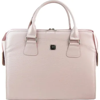 brašna na notebook PUNCE LC-01 pudrová matná dámská kabelka pro notebook do 15.6 palce