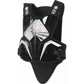 Motocyklový chránič Chránič hrudi a zad POLISPORT ROCKSTEADY FUSION dlouhé provedení černý