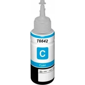 Lahev s inkoustem Epson T6642, azurová (cyan), kompatibilní