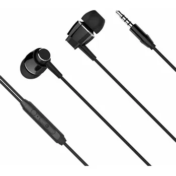 Sluchátka Sluchátka do uší s mikrof. Kruger&Matz B1 černé