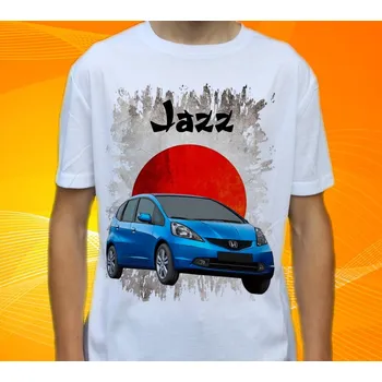 Pánské tričko tričko Honda Jazz 146 (triko s osobním autem)