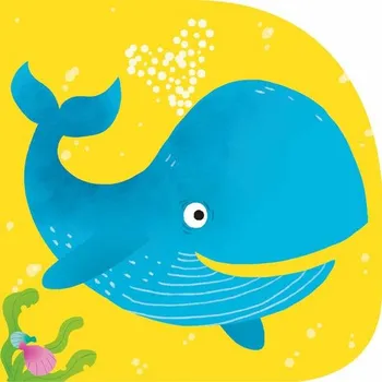 Leporelo Koupací kniha Velryba