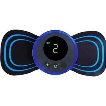 Masážní přístroj Zaparkorun Mini přístroj pro masáž a úlevu od bolesti - 8 režimů - modrý