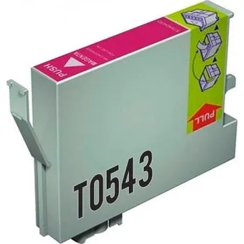 Best2Buy cartridge Epson T0543, purpurová (magenta), kompatibilní