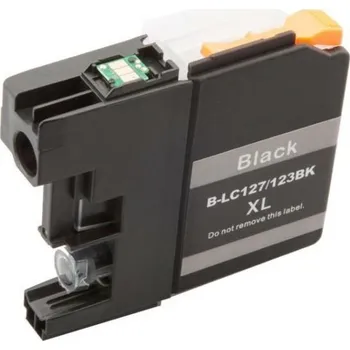 Počítačové příslušenství Best2Buy cartridge Brother LC123BK, černá (black), kompatibilní