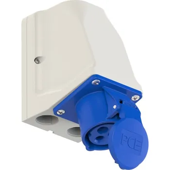 PCE Zásuvka 16A/230V 3-pól. IP44 nás. PC-913-6
