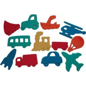 Denalepky - dětská sada, DENA dopravní prostředky