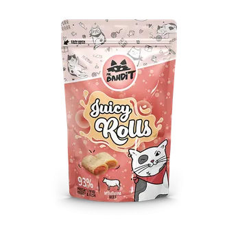 Krmivo pro kočku Mr.Bandit Juicy rolls hovězí 40 g