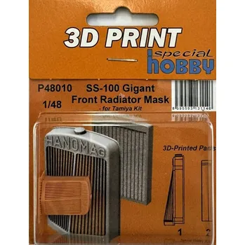 Plastikový model 1/48 SS-100 Gigant Front Radiator Mask (TAM) 3D