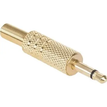 Audio kabel Konektor Jack 3.5mm mono pozlacený