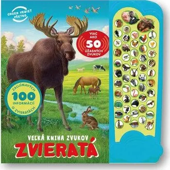 Leporelo Veľká kniha zvukov Zvieratá