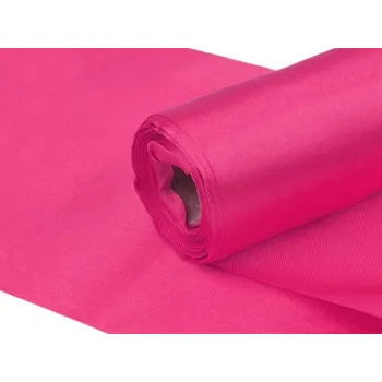 ubrus PartyDeco Satén 16 cm x 9 m fuchsiový - úzká šerpa na slavnostní svatební stůl