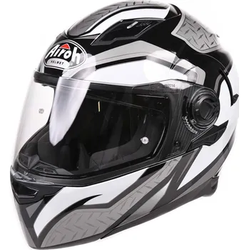 Helma na motorku Integrální helma AIROH Movement S Steel White Gloss - XS