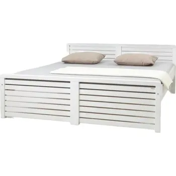 Postel Dřevěná postel Thomas dvoulůžko 200x140 Smrk