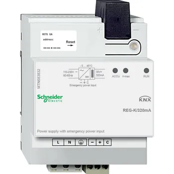 modulární přístroj a rozvaděč SCHNEIDER ELECTRIC SCHNEIDER Zdroj KNX REG-K/320mA napájecí MTN683832