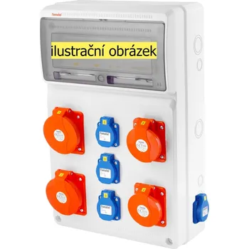 Rozvaděč FAMATEL Skříň ZSF40202000.0 /3952 zásuvková IP44 v676-6kA