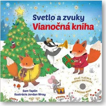 Leporelo Svetlo a zvuky Vianočná kniha - Sam Taplin
