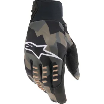 Moto rukavice rukavice SMX-E 2022, ALPINESTARS (písková camo/černá) - L