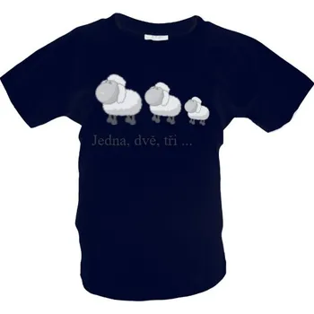 Pánské tričko Tričko s potiskem Ovečky dětské