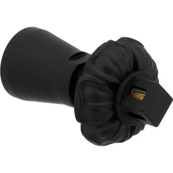 Hlavice pro radiátor Vario Term Retro designová termostatická hlavice Flower Barva: Černá