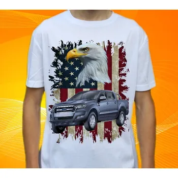 Pánské tričko tričko Ford Ranger 164 (triko s osobním autem)